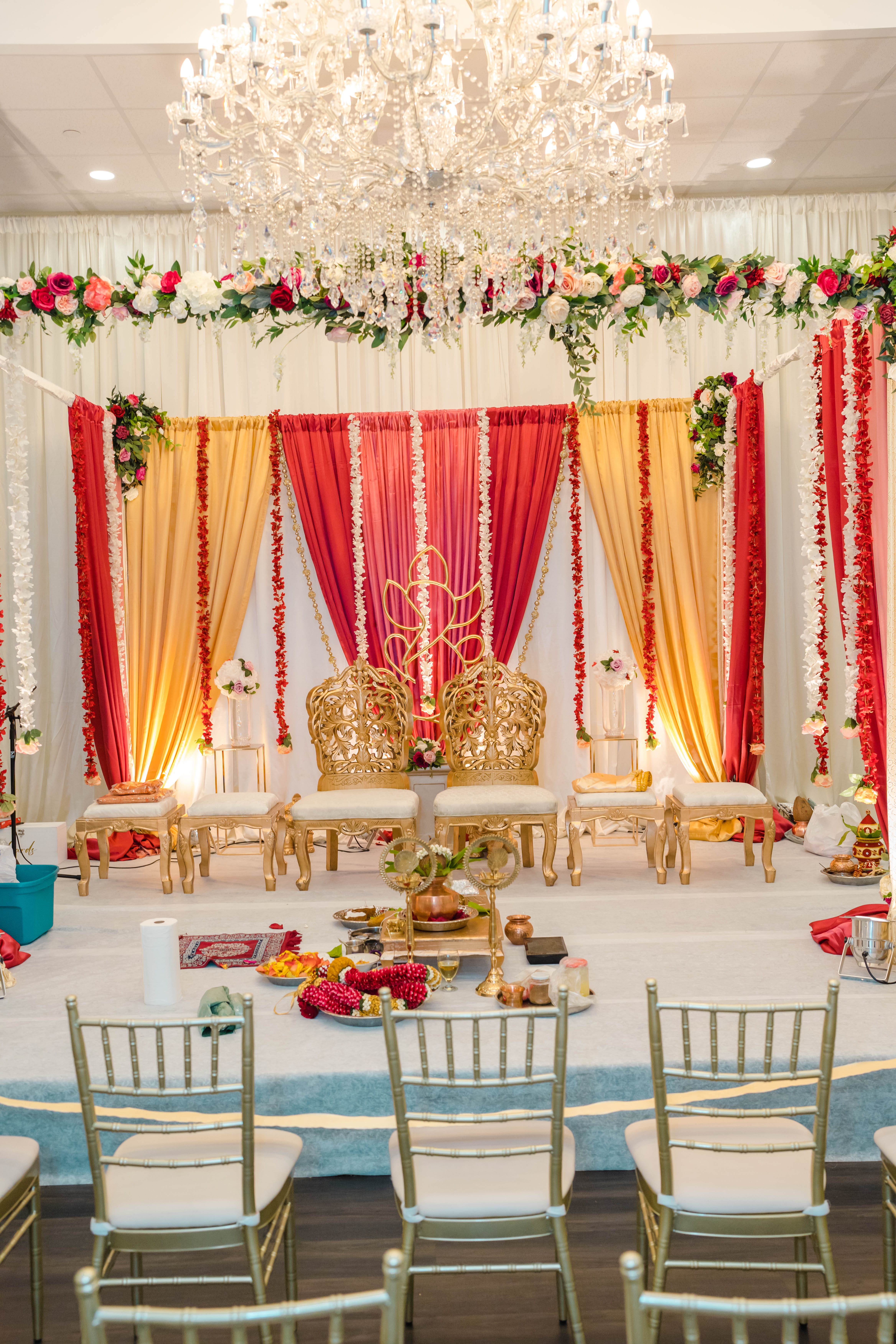 Luxury event decor showcase