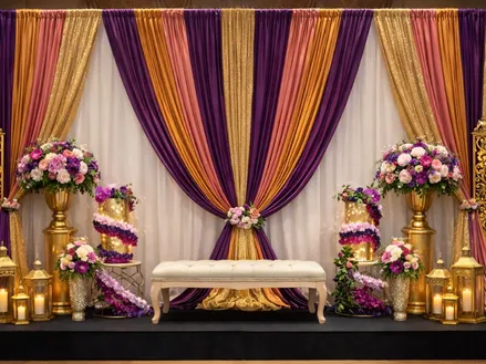 Wedding reception decor services
